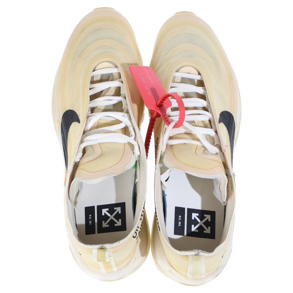 NIKE(ナイキ) ×Off-White AIR MAX 97 THE TEN オフホワイト エアマックス ザテン ローカットスニーカー アイボリー US10.5/28.5cm AJ4585-100