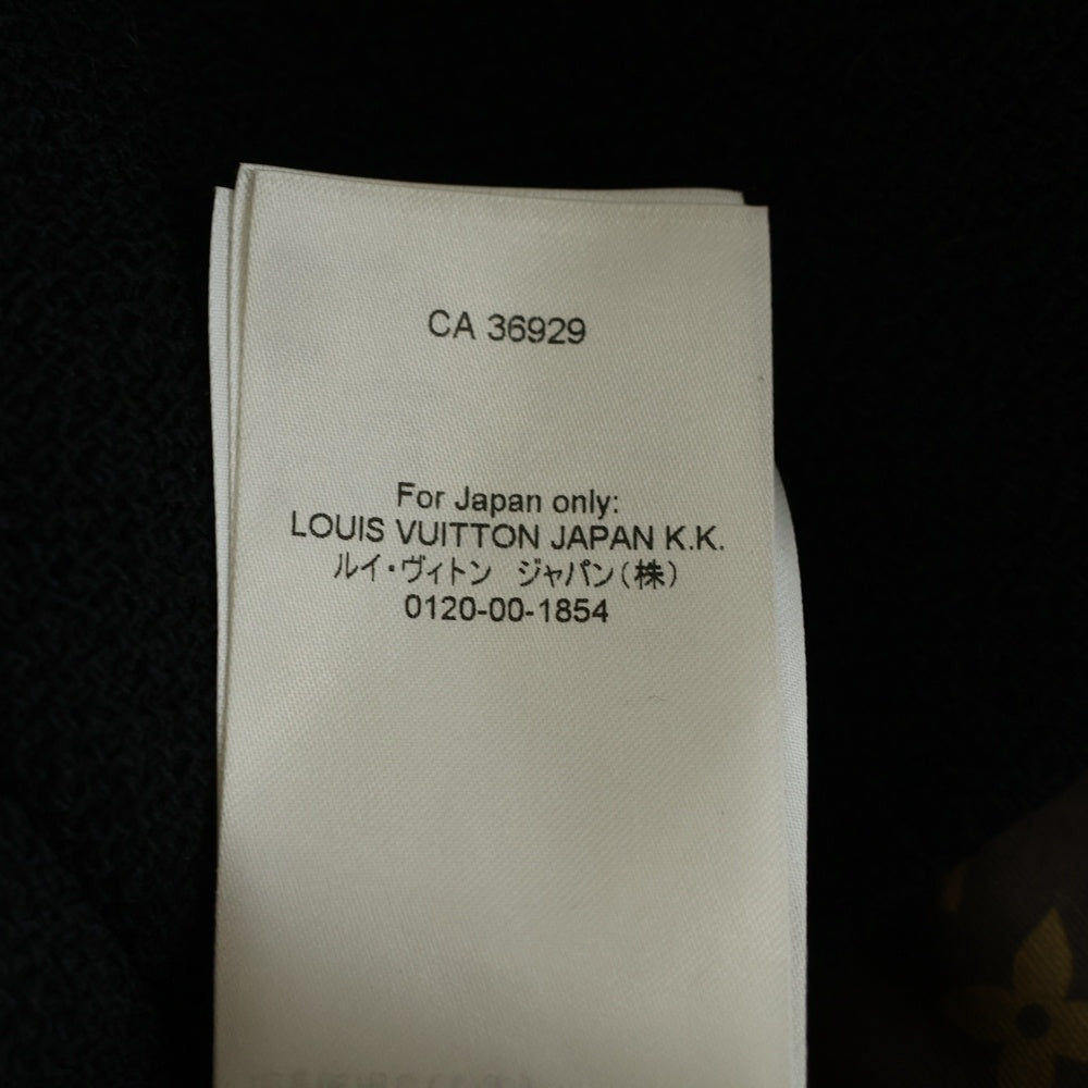 LOUIS VUITTON(ルイヴィトン) 23SS 裏地モノグラム柄 ウール ビッグ