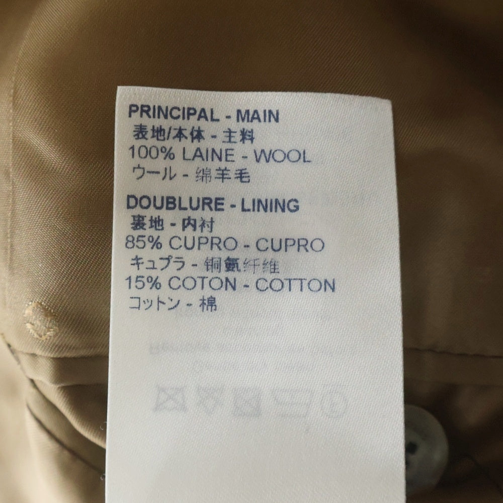 LOUIS VUITTON(ルイヴィトン) ダブルブレスト ロングコート 裏地モノグラム ブラウン RM201Q JPX HHC40E レディース