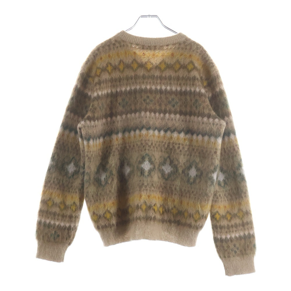 LOUIS VUITTON(ルイヴィトン) 25SS Mohair Knit Sweater モヘア ニットセーター ブラウン RM251MM NE5 HSN23W レディース