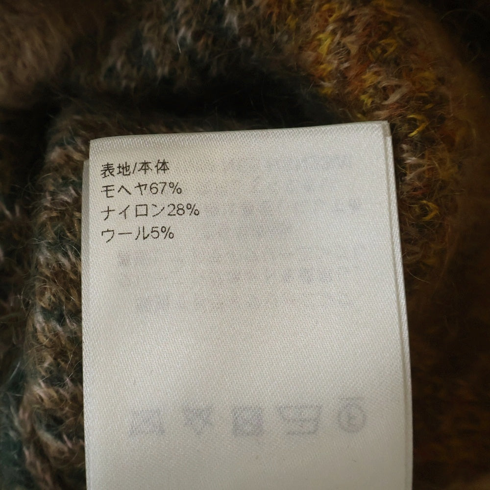 LOUIS VUITTON(ルイヴィトン) 25SS Mohair Knit Sweater モヘア ニットセーター ブラウン RM251MM NE5 HSN23W レディース