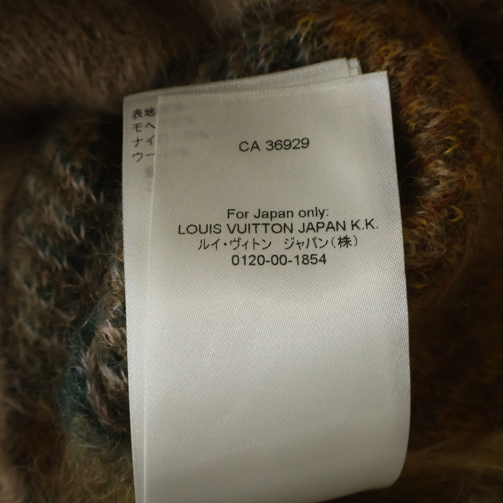 LOUIS VUITTON(ルイヴィトン) 25SS Mohair Knit Sweater モヘア ニットセーター ブラウン RM251MM NE5 HSN23W レディース