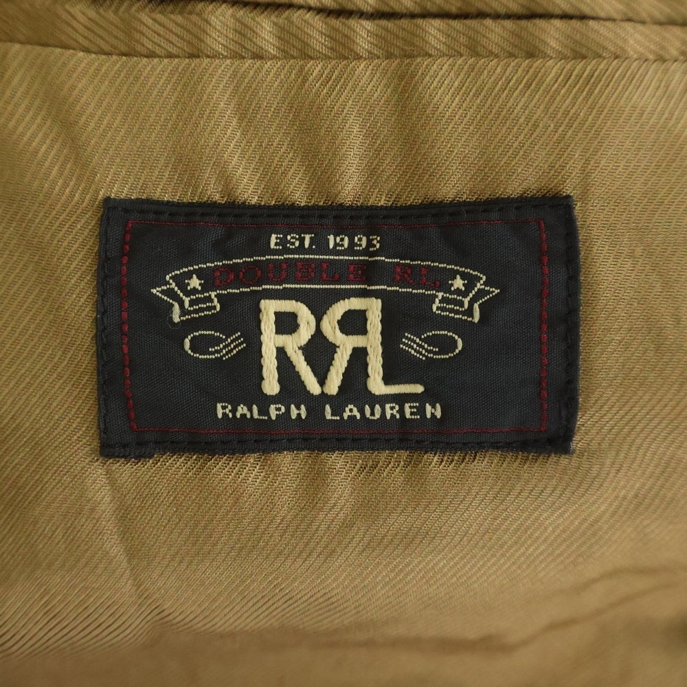 RRL(ダブルアールエル) コットンチノ 3B テーラードジャケット ベージュ RLF2RT04