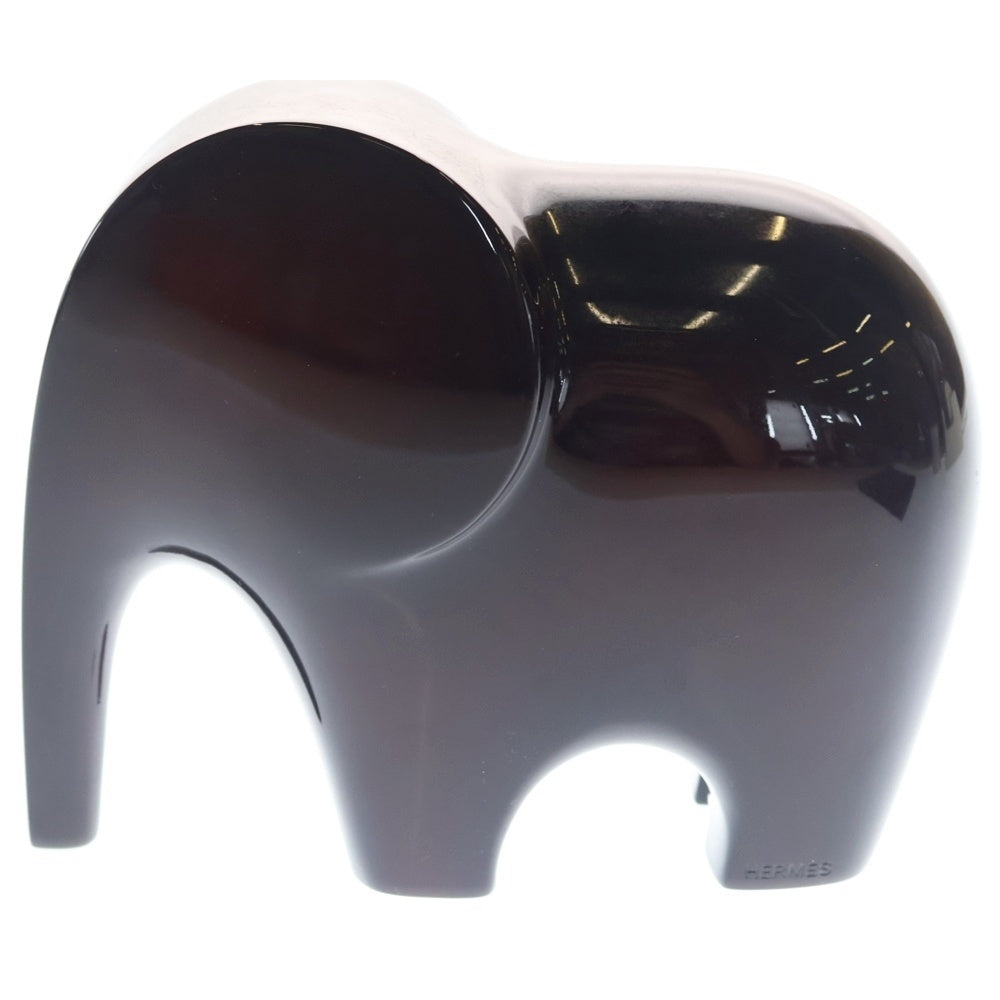 HERMES(エルメス) ペーパーウエイト ラオ 置物 オブジェ ブラウン