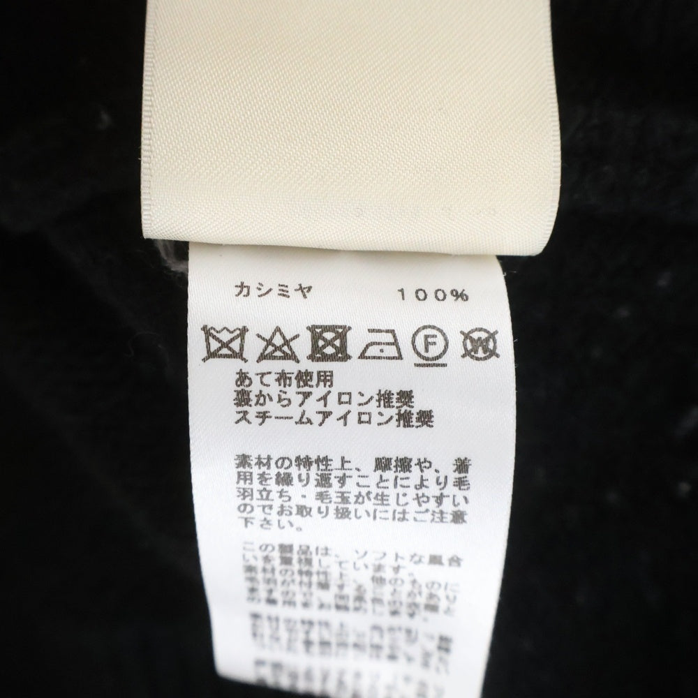 HERMES(エルメス) 23AW セリエプレート カシミヤ ニット セーター ブラック 3H2601D1 レディース