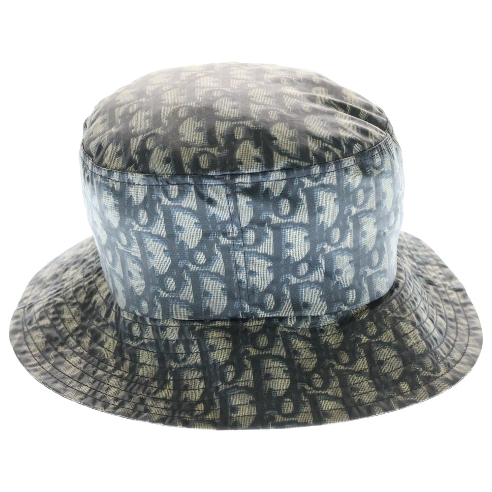 Christian Dior(クリスチャンディオール) トロッター バケットハット 帽子 ネイビー レディース