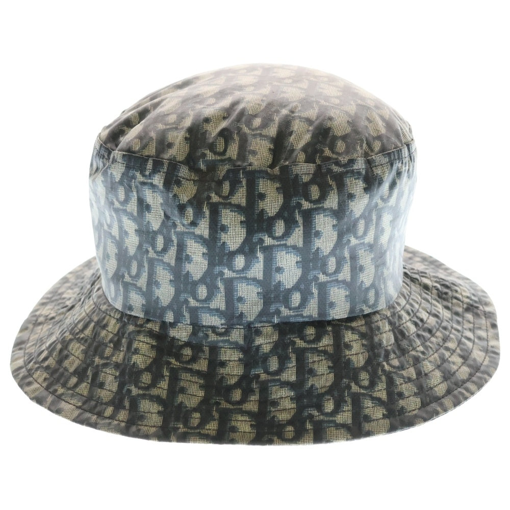 Christian Dior(クリスチャンディオール) トロッター バケットハット 帽子 ネイビー レディース