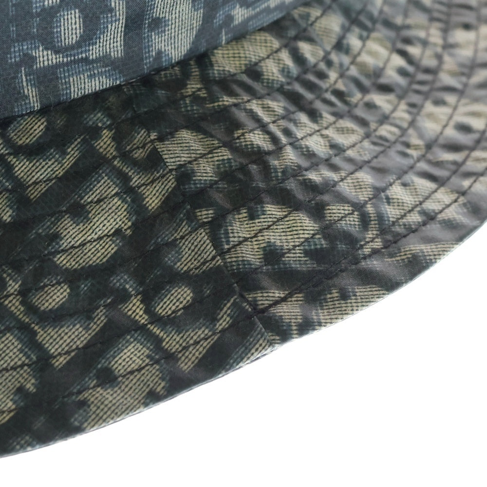 Christian Dior(クリスチャンディオール) トロッター バケットハット 帽子 ネイビー レディース