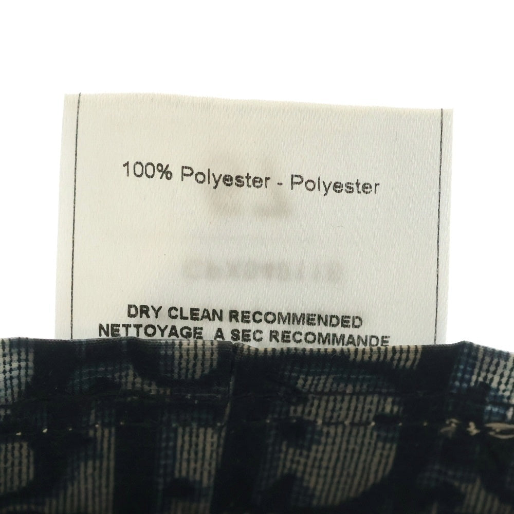 Christian Dior(クリスチャンディオール) トロッター バケットハット 帽子 ネイビー レディース