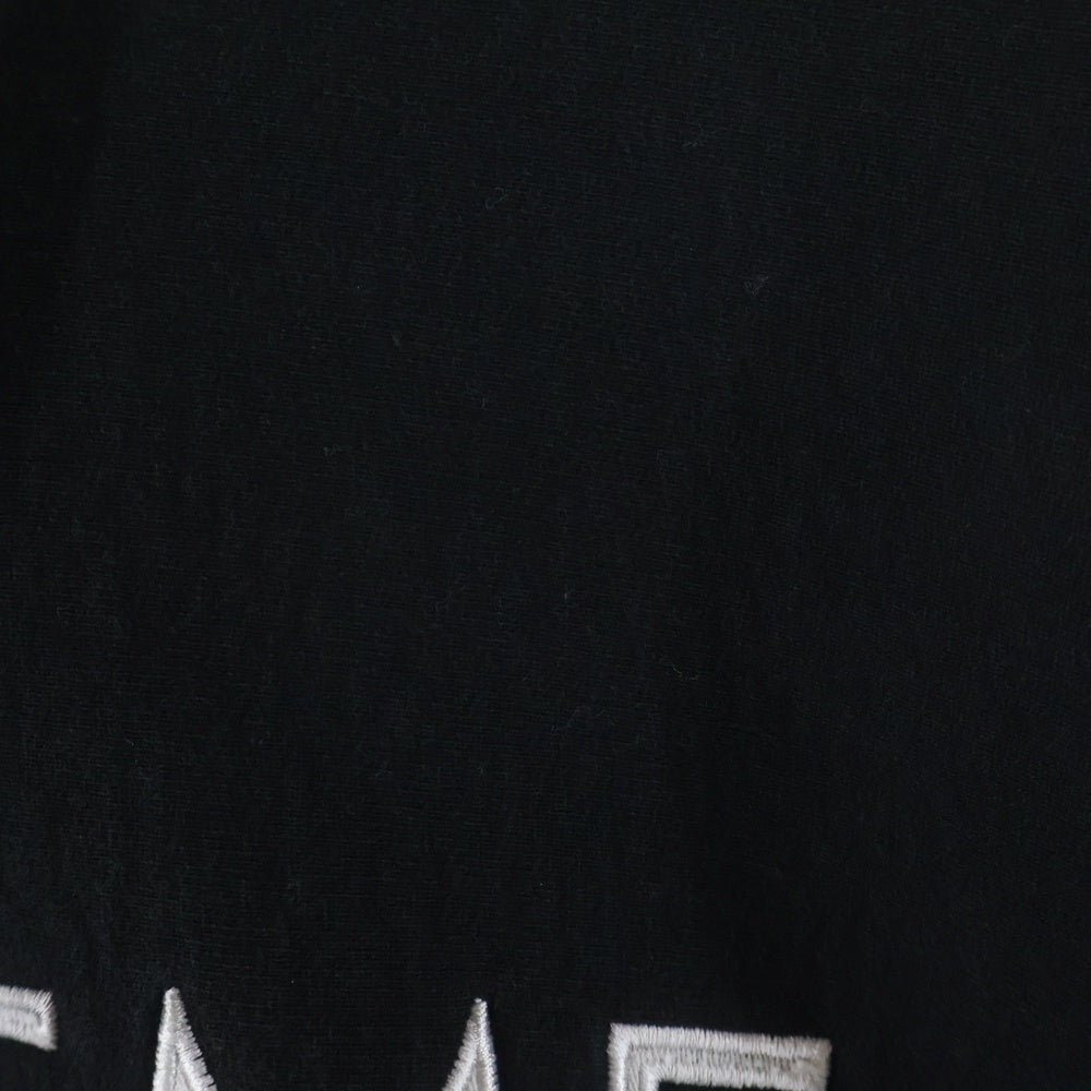 SUPREME(シュプリーム) 22AW Capital Hooded Sweatshirt キャピタル ロゴ刺繍 プルオーバー スウェットパーカー フーディー ブラック