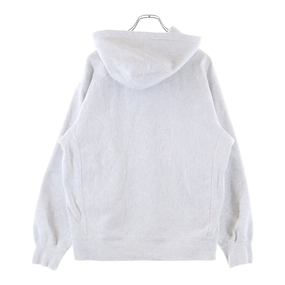 SUPREME(シュプリーム) 22AW Capital Hooded Sweatshirt キャピタル ロゴ刺繍 プルオーバー スウェットパーカー フーディー グレー