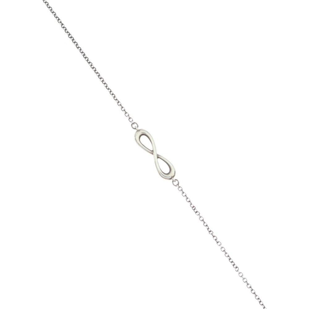 TIFFANY & Co.(ティファニー) インフィニティエンドレス ネックレス ペンダント チェーン シルバー 925 3.2g レディース