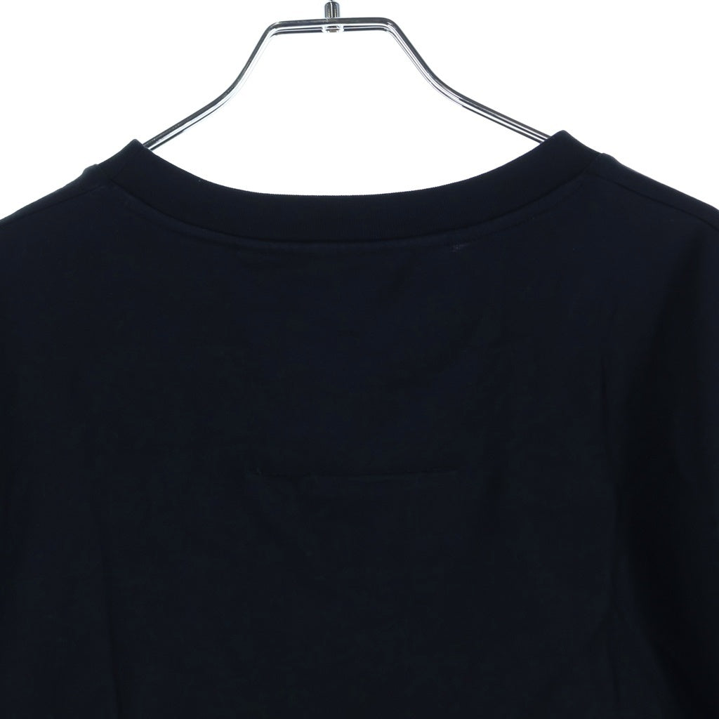GIVENCHY(ジバンシィ) ロゴプリント クロップド ショート 半袖Tシャツ カットソー ブラック レディース BW70C53YAC