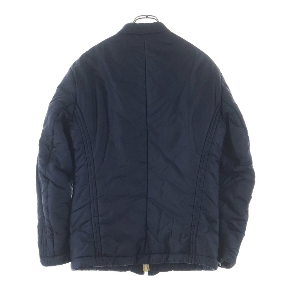 Maison Martin Margiela(メゾンマルタンマルジェラ) 03AW スタンドカラー ナイロン 中綿 ジップアップ ジャケット ネイビー
