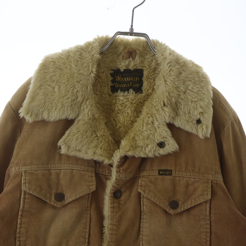 Wrangler(ラングラー) × N.HOOLYWOOD ランチジャケット ベージュ コーデュロイ