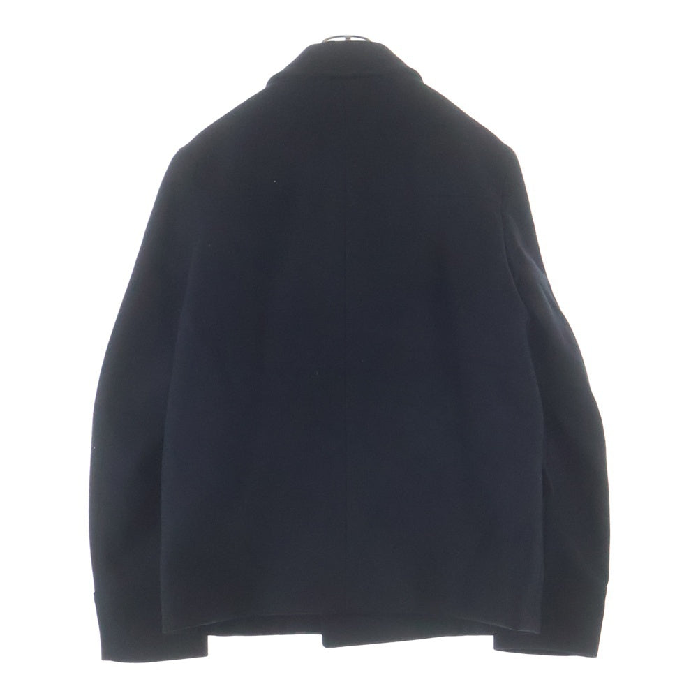 Dior HOMME(ディオールオム) 04AW メルトンウール ダブルブレスト ピーコート ジャケット ネイビー 4HH1028069