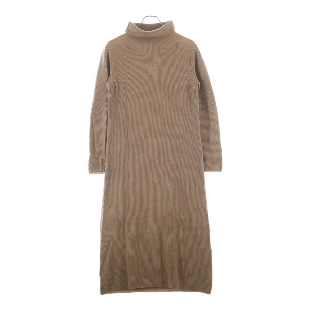 Max Mara(マックスマーラ) タートルネック ニットワンピース レディース ブラウン A9.MMS.ABM.02T