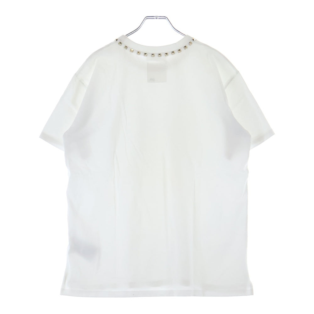 VALENTINO(ヴァレンティノ) クルーネック ロックスタッズ 半袖Tシャツカットソー 3V3MG08X959 レディース