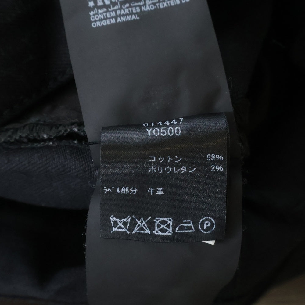 SAINT LAURENT(サンローラン) Skiny Denim Pants スキニーデニムパンツ レディース ブラック 614447 YO500