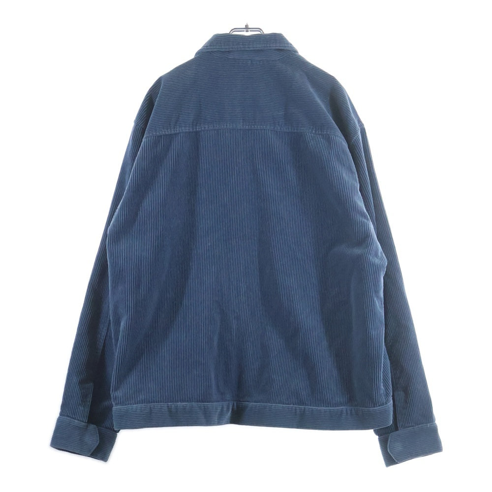 SUPREME(シュプリーム) 21AW Corduroy Zip Jacket コーデュロイジップジャケット ブルー
