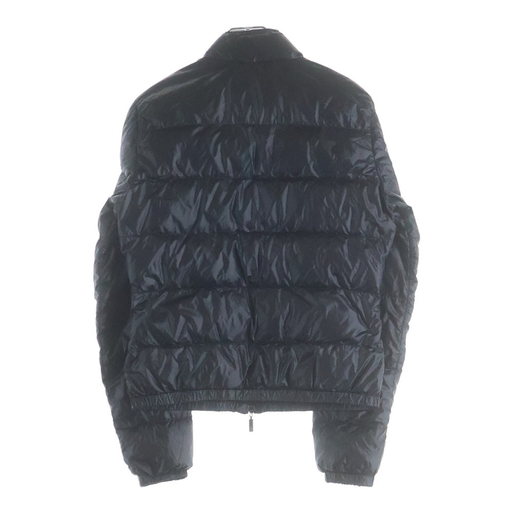 MONCLER(モンクレール) LANSING ワッペンロゴ ジップアップ ダウンジャケット ブラック 45369/50/53029 レディース