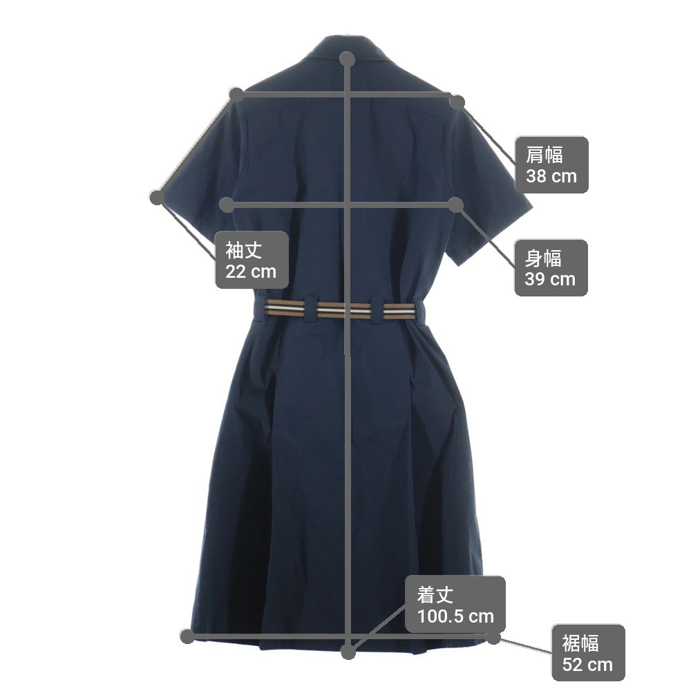 miumiu(ミュウミュウ) コットンシャツドレス ブラック #38 MF5710 レディース