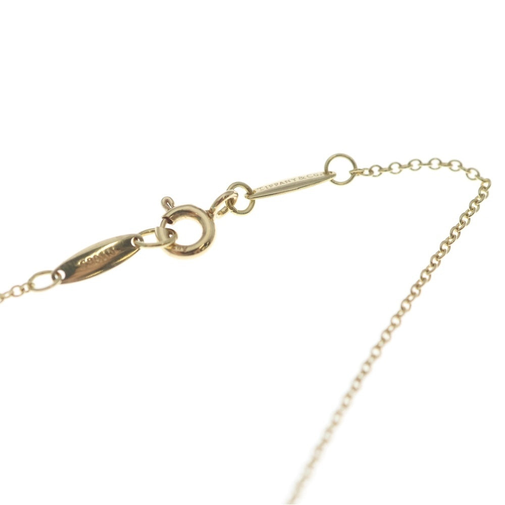 TIFFANY & Co.(ティファニー) オープンハート ネックレス ペンダント チェーン ゴールド Au750YG レディース