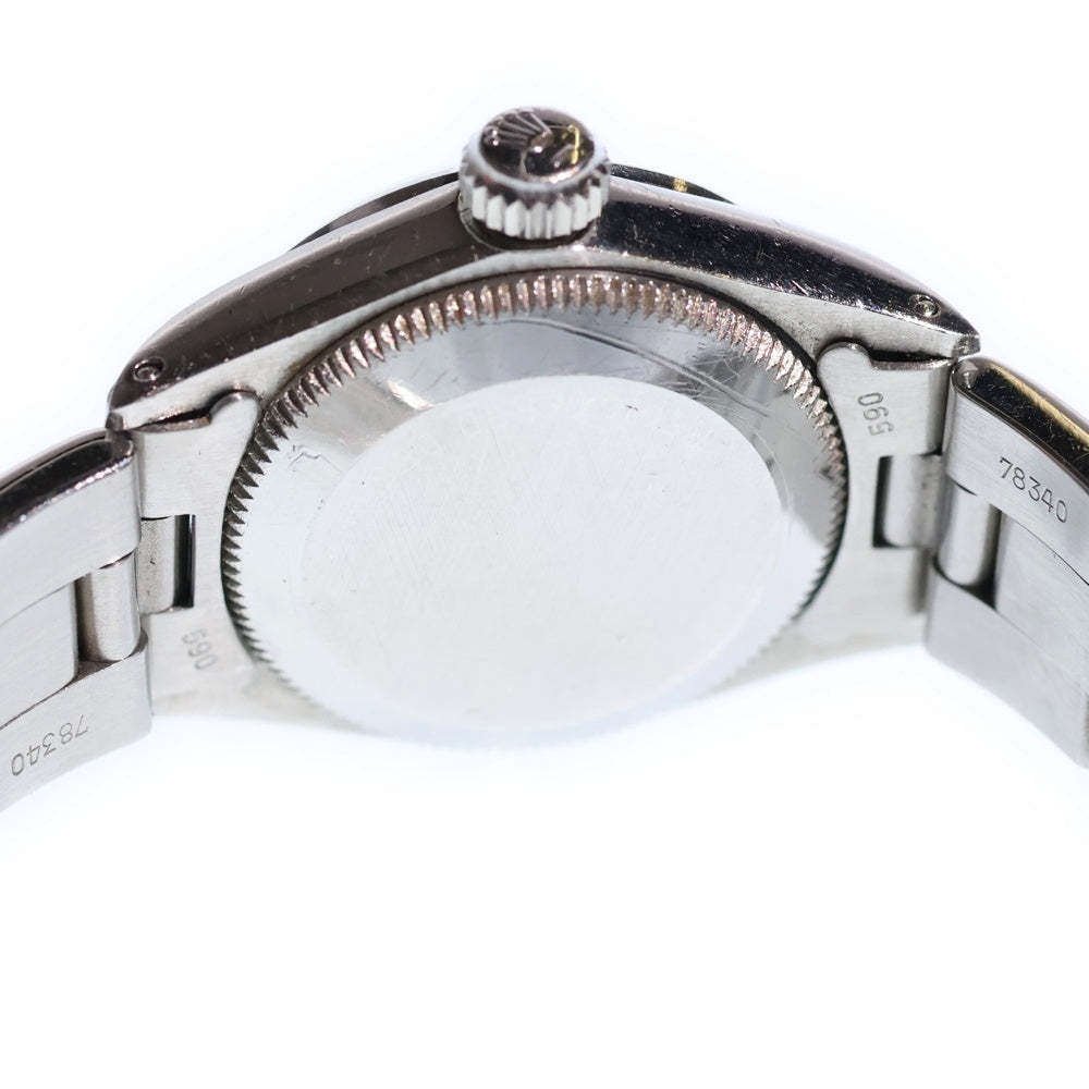 ROLEX(ロレックス) オイスターパーペチュアルデイト グレー文字盤 ステンレス 自動巻き SS/AT 6517 腕時計 レディース