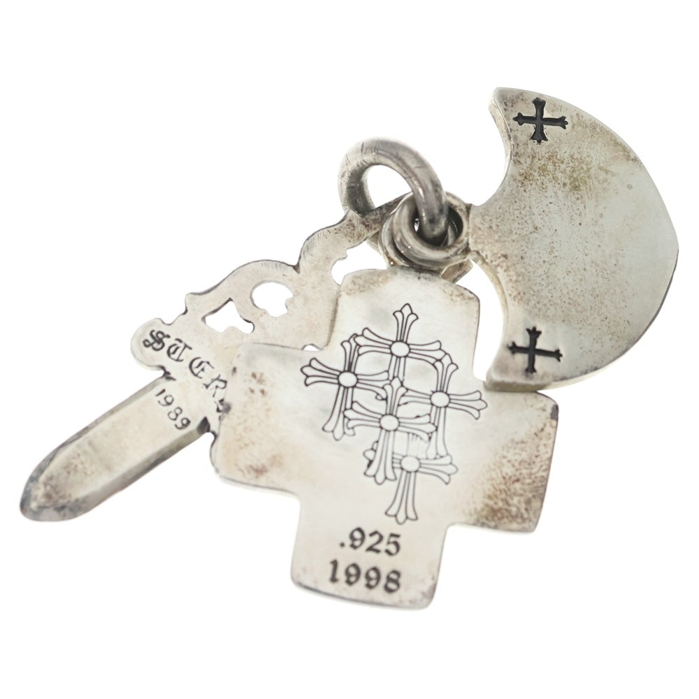 CHROME HEARTS(クロムハーツ) ■3TRINKETS 3トリンケッツ ペンダントトップ シルバー BCA202