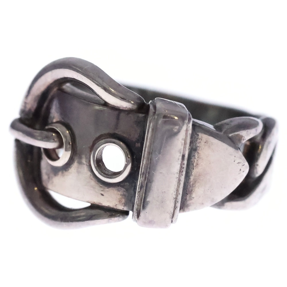 HERMES(エルメス) エルメス ブックルセリエリング 指輪 シルバー Ag925 6.6g