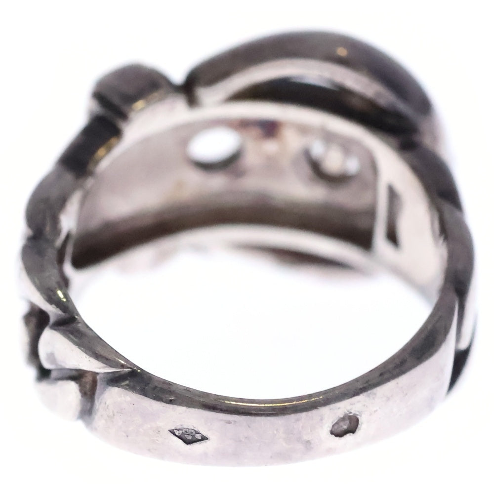 HERMES(エルメス) エルメス ブックルセリエリング 指輪 シルバー Ag925 6.6g