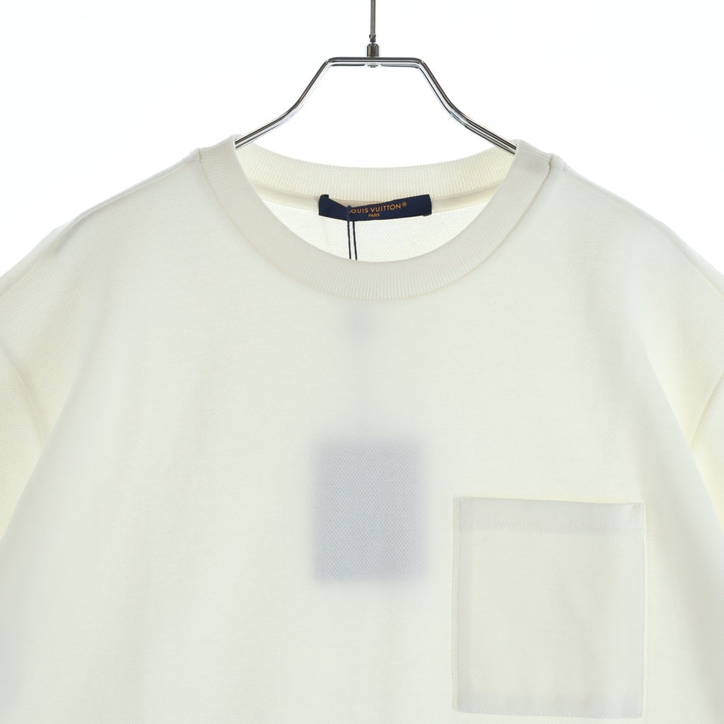 LOUIS VUITTON(ルイヴィトン) ピケコットンTシャツ ホワイト #S レディース