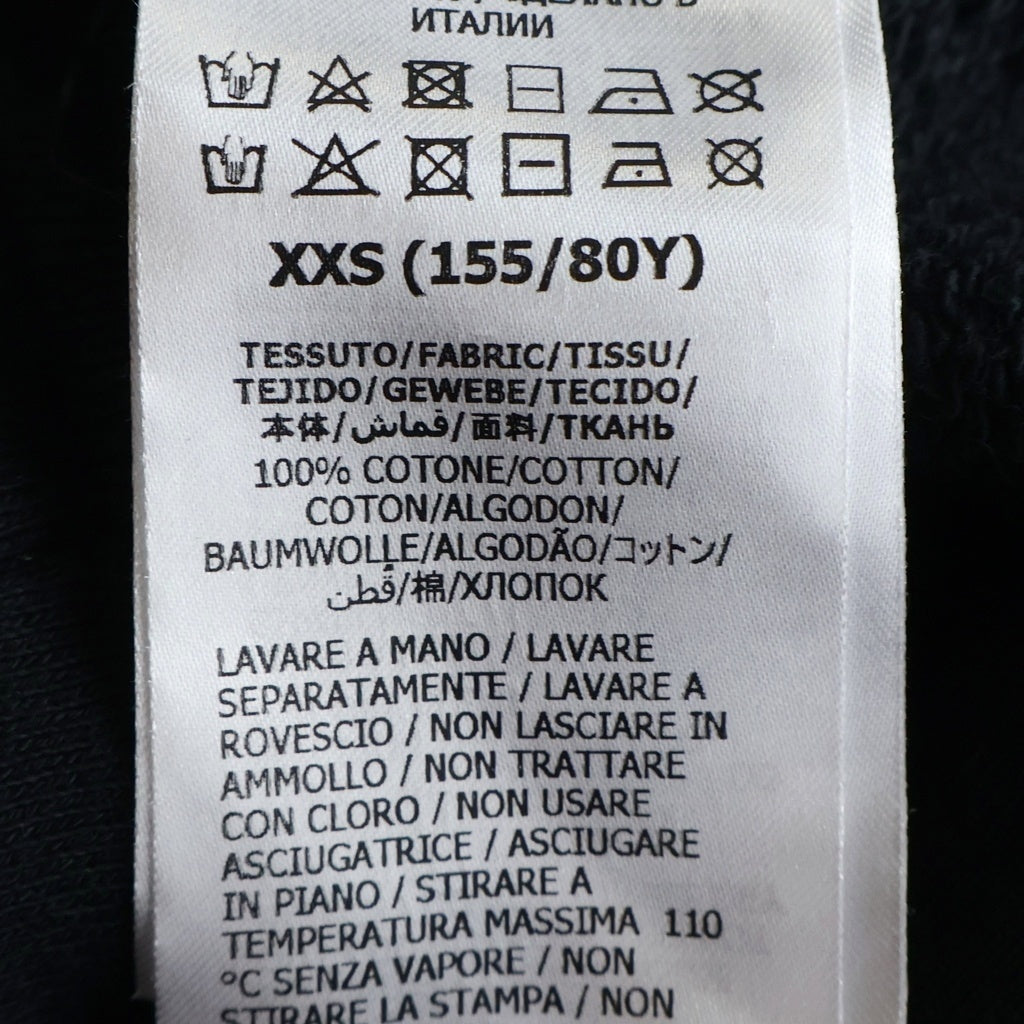 GUCCI(グッチ) 21AW 100周年 MUSIC IS MINE ロゴプリント プルオーバースウェット パーカー ブラック 660282 レディース