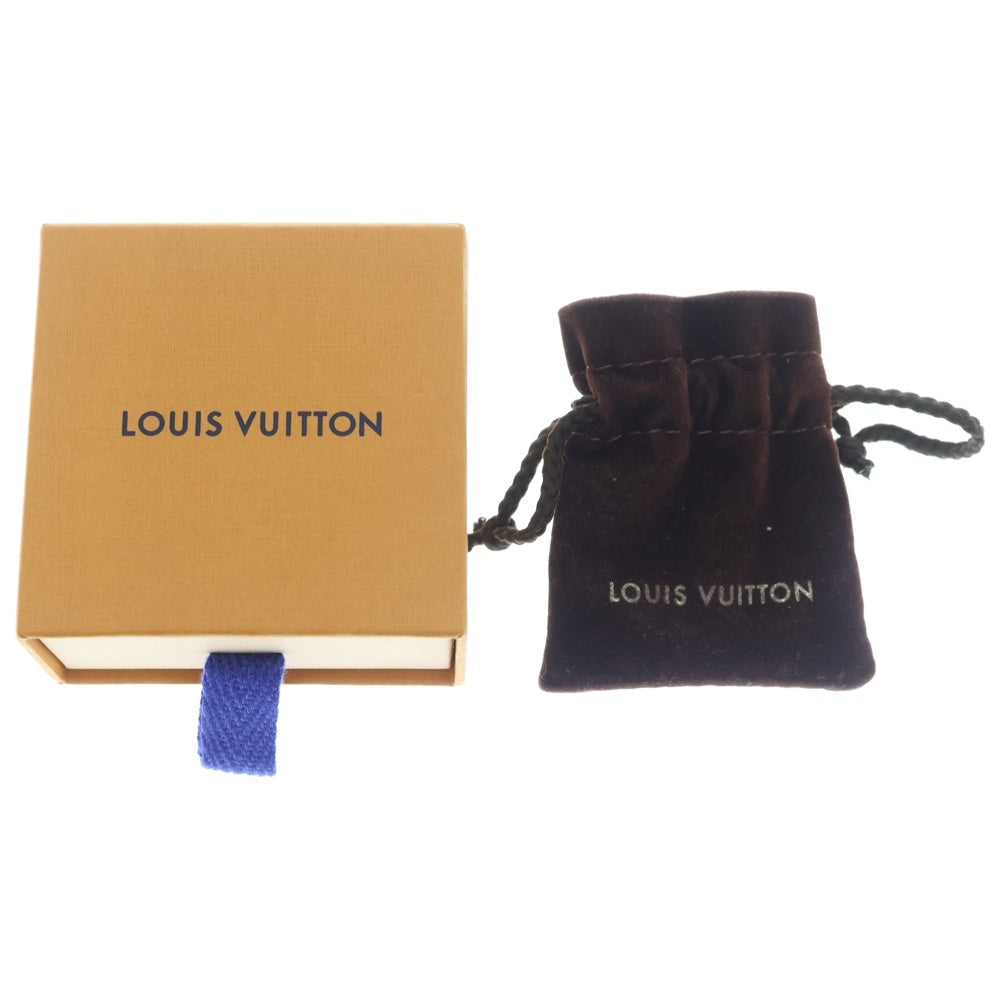 LOUIS VUITTON(ルイヴィトン) ブークル ドレイユ ブュール アンクルージョン ピアス クリア×シルバー M65542 レディース