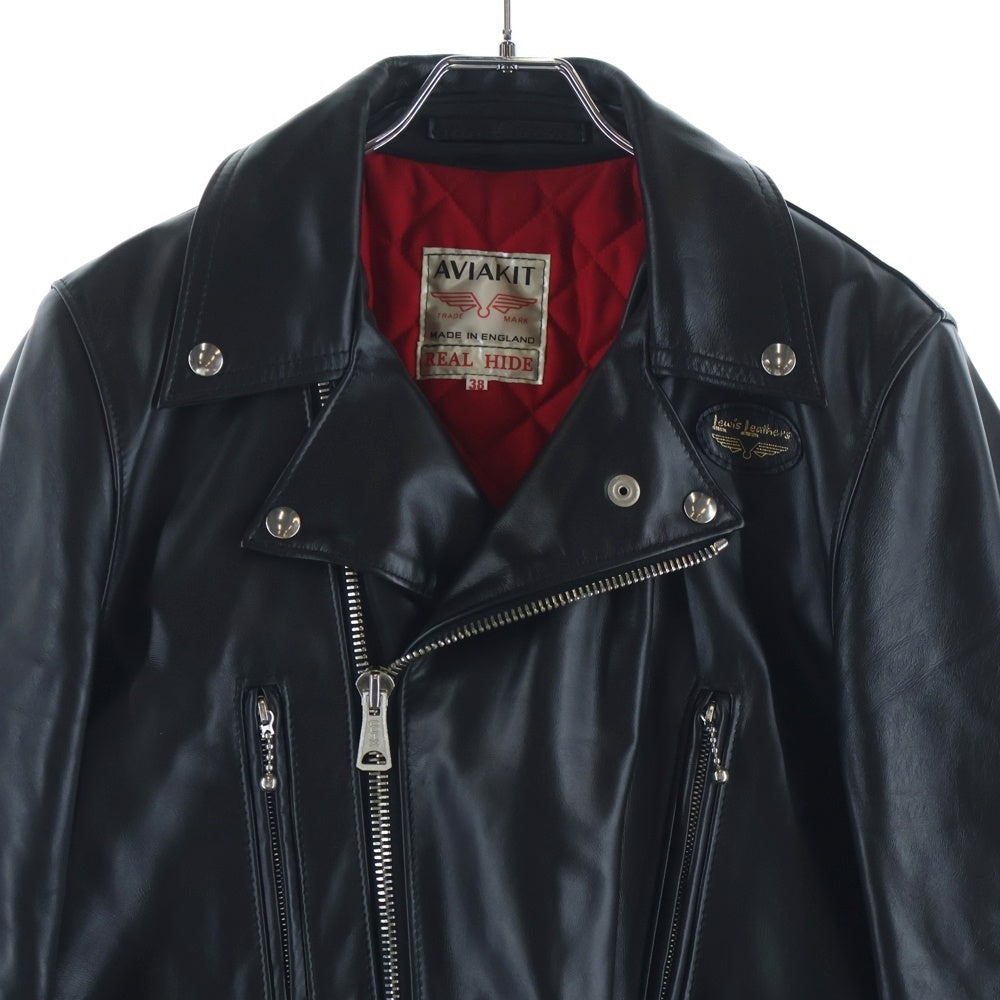 Lewis Leathers(ルイスレザー) 391 LIGHTNING REAL HIDE ライトニング リアルハイド レザー ダブル ライダースジャケット ブラック