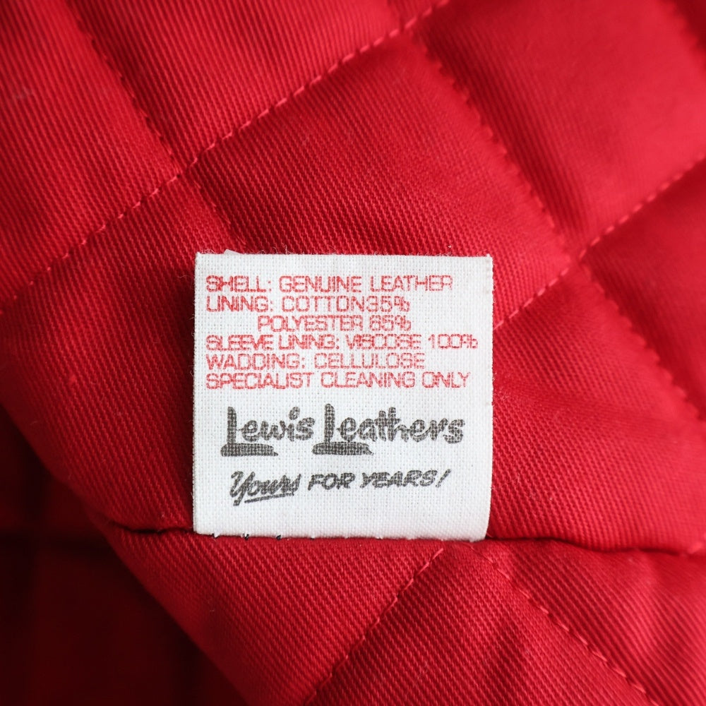 Lewis Leathers(ルイスレザー) 391 LIGHTNING REAL HIDE ライトニング リアルハイド レザー ダブル ライダースジャケット ブラック