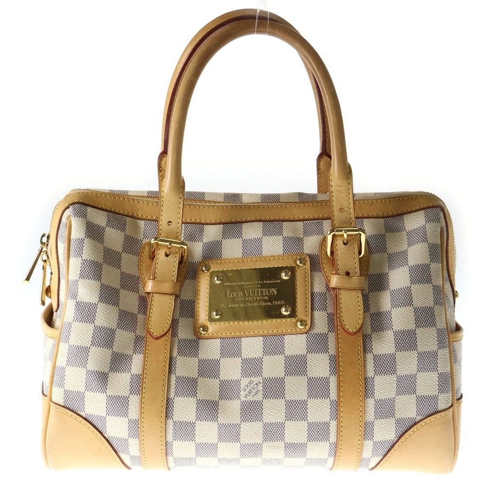 LOUIS VUITTON(ルイヴィトン) ダミエアズール バークレー ハンドバッグ ホワイト PVCレザー N52001 レディース