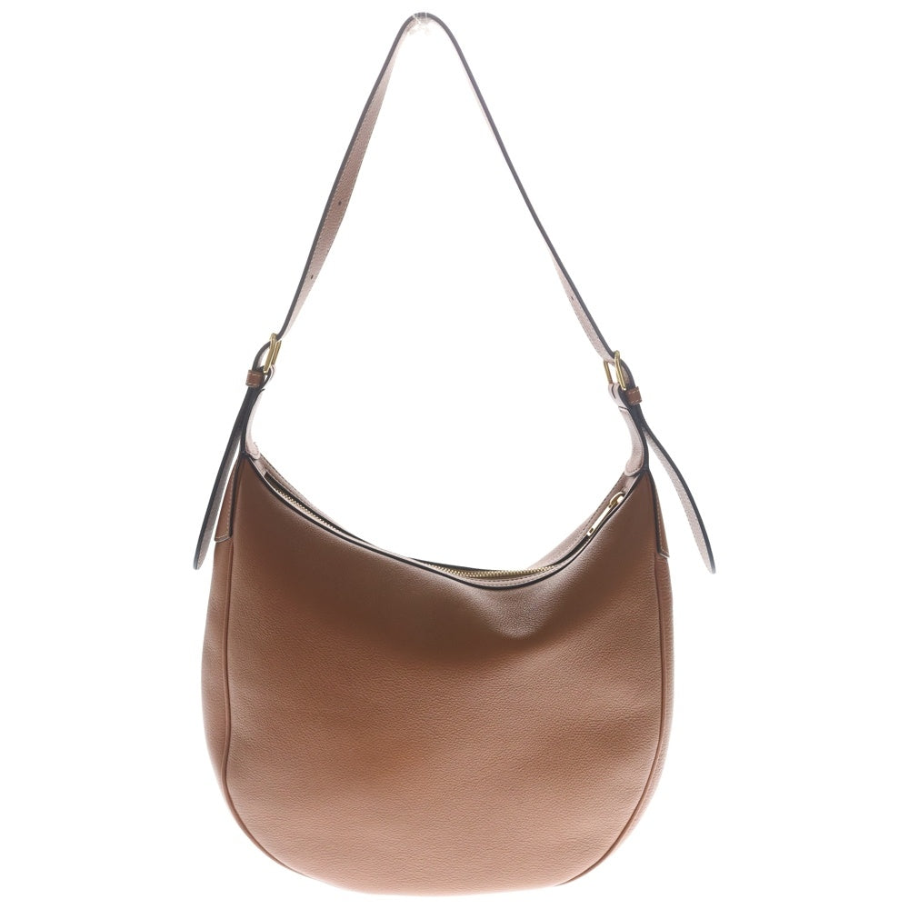 CELINE(セリーヌ) トリオンフ スモール エロイズ ショルダーバッグ ブラウン レザー ゴールド金具 レディース