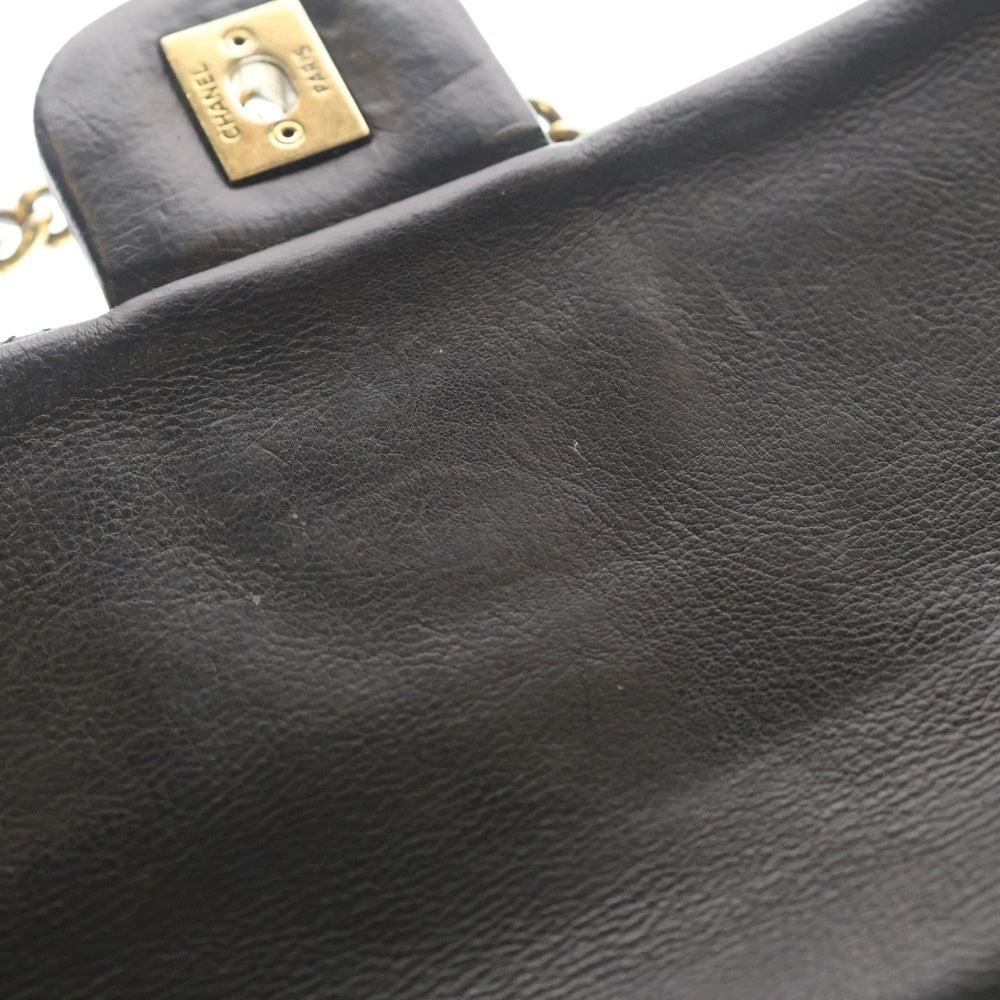 CHANEL(シャネル) マトラッセ チェーショルダーバッグ ブラック ラムスキン ショルダーバッグ ゴールド金具 スライドアジャスター レディース
