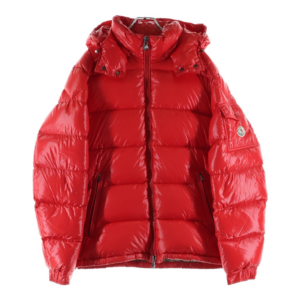 MONCLER(モンクレール) 17AW MAYA マヤ フーデッド ジップアップ ダウンジャケット レッド C20914036605 68950