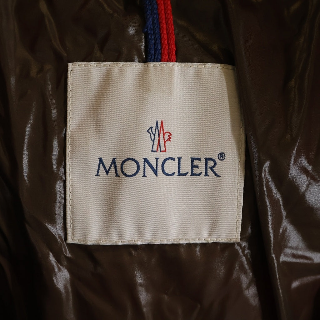 MONCLER(モンクレール) 17AW MAYA マヤ フーデッド ジップアップ ダウンジャケット レッド C20914036605 68950