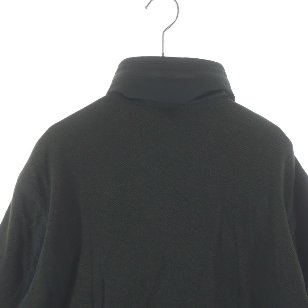 POLO RALPH LAUREN(ポロラルフローレン) ナイロン切り替え スタンドカラー ジップアップジャケット グリーン