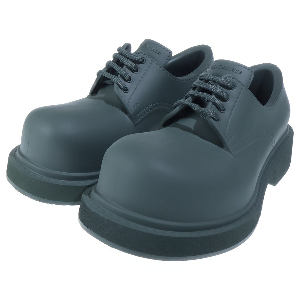 BALENCIAGA(バレンシアガ) STEROID DERBY ステロイド ダービー ラバー レースアップ ローカットシューズ グリーン 770703