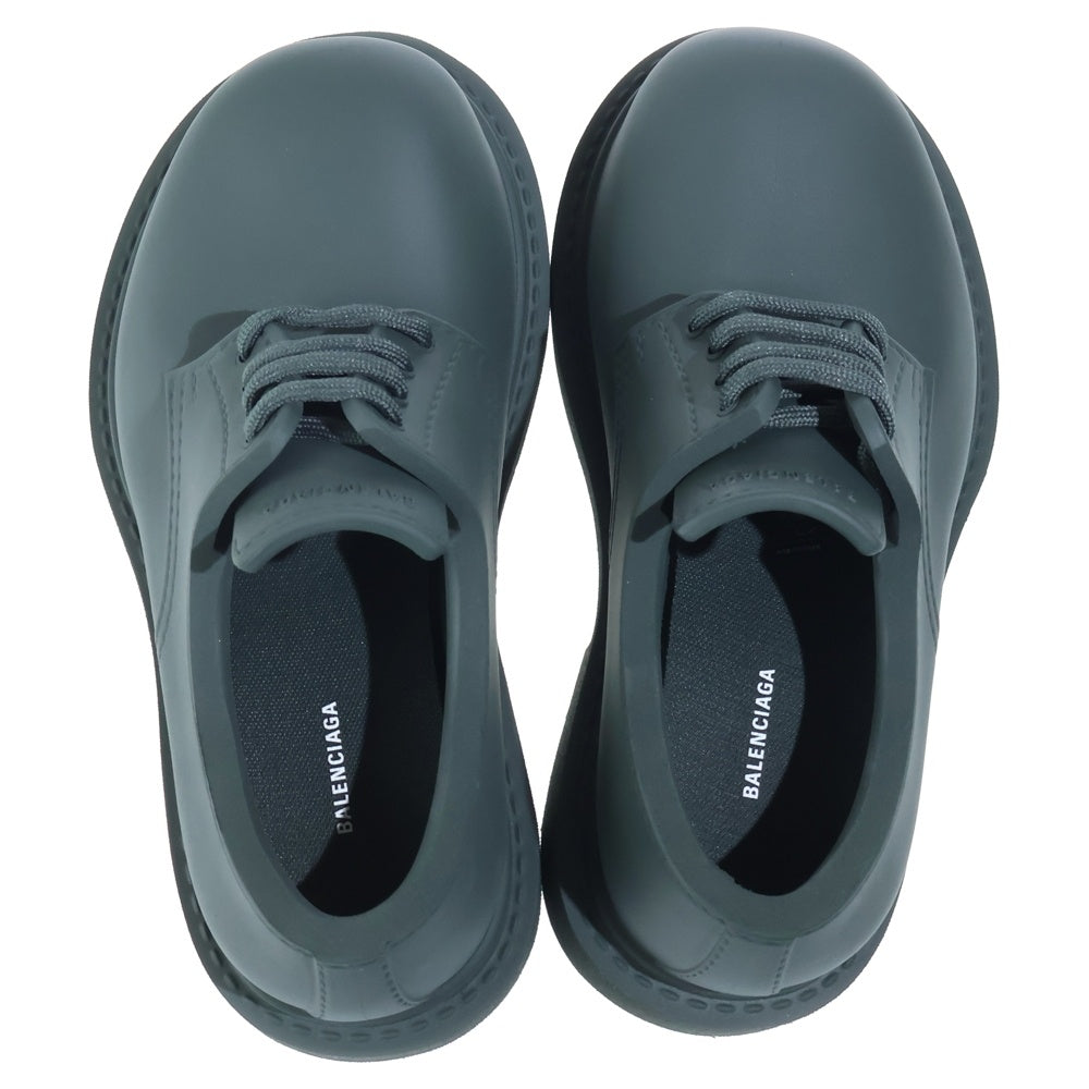 BALENCIAGA(バレンシアガ) STEROID DERBY ステロイド ダービー ラバー レースアップ ローカットシューズ グリーン 770703
