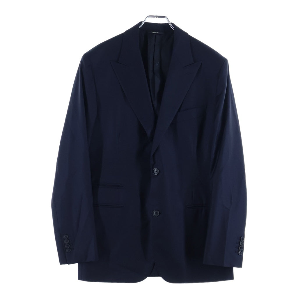 【oocyan 専用　極美品】エルメス HERMES メンズ スーツ ジャケット HERMES(エルメス) スーツセットアップ ジャケット パンツ ネイビー #48