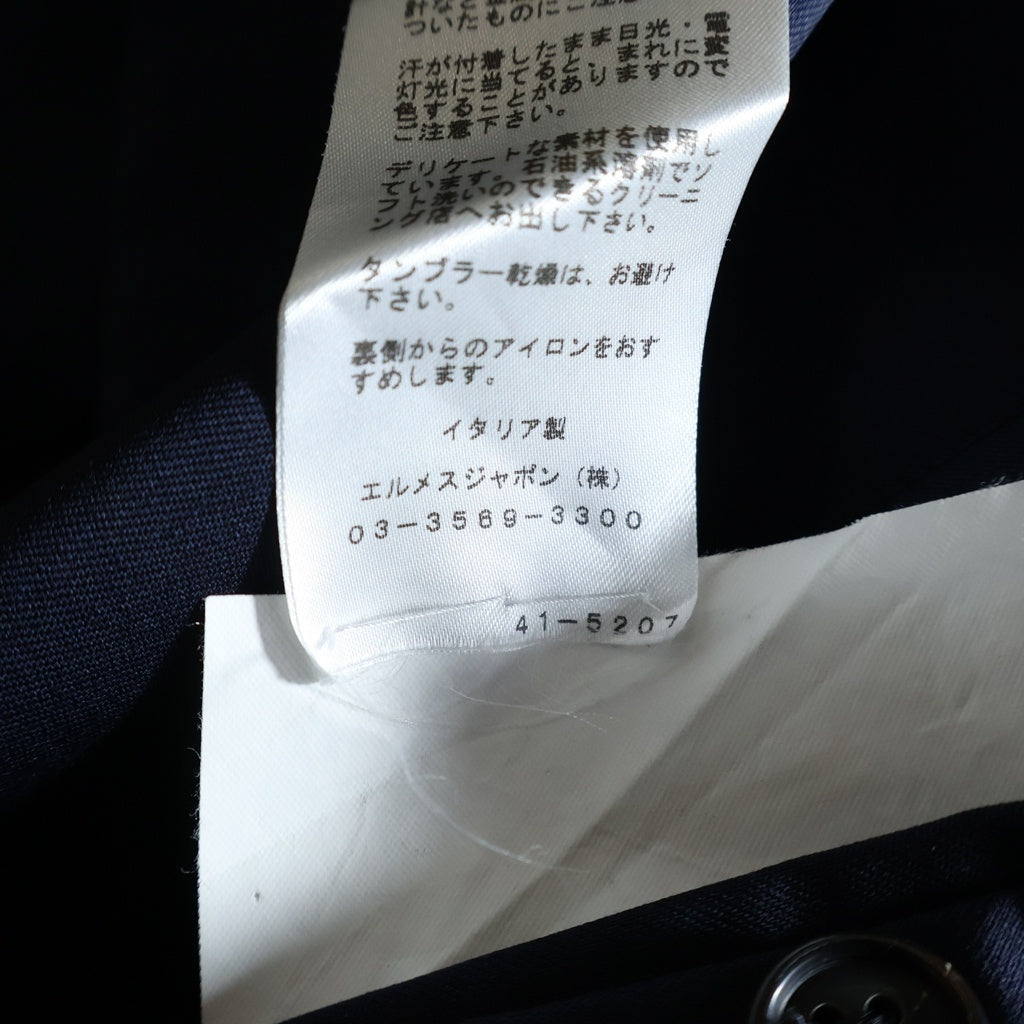 HERMES(エルメス) スーツセットアップ ピークとラペルジャケット