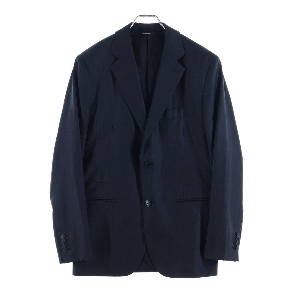 HERMES(エルメス) スーツセットアップ ストライプ ジャケット パンツ ブラック #48