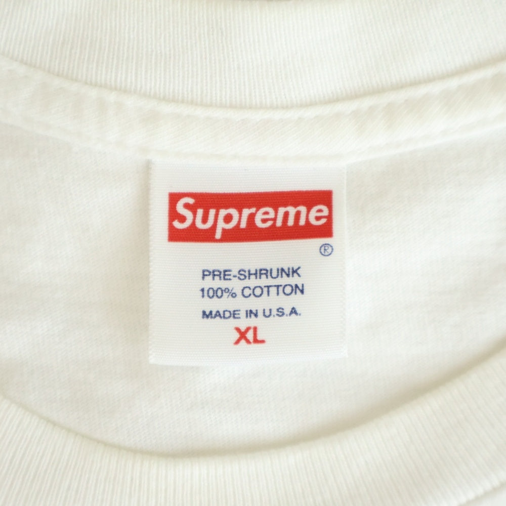 SUPREME(シュプリーム) 19AW Bandana Box Logo Tee バンダナ ボックスロゴプリント 半袖Tシャツ カットソー ホワイト