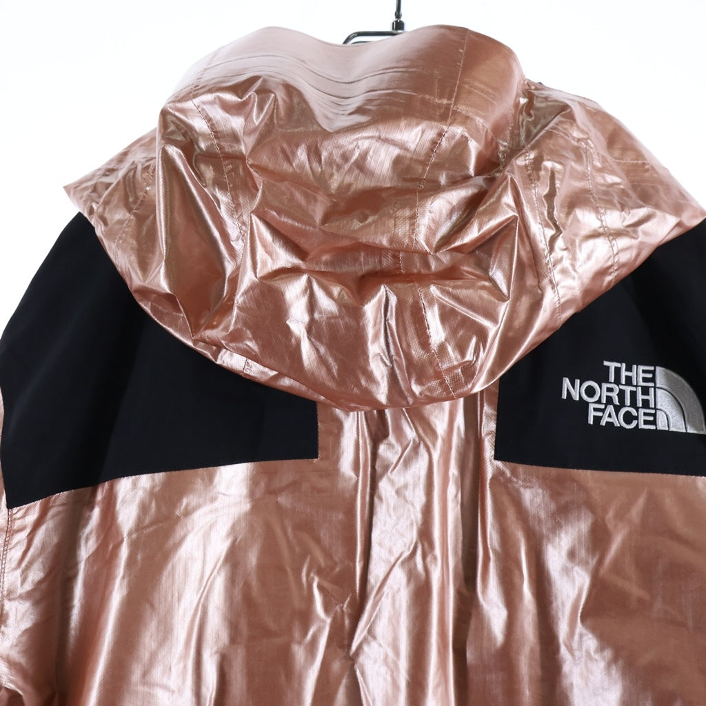 SUPREME(シュプリーム) Metallic Mountain Parka ナイロンジャケット ライトアウター ローズゴールド ピンク×ブラック #L