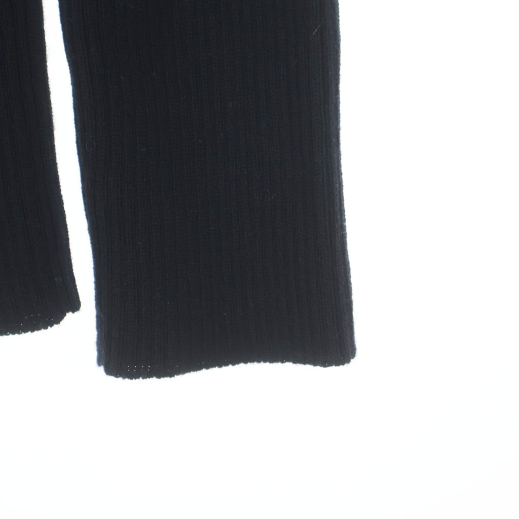 B Yohji Yamamoto(ビー ヨウジヤマモト) ヨウジヤマモト フロントスリットニットトップ ブラック 2 YU-K54-149 レディース